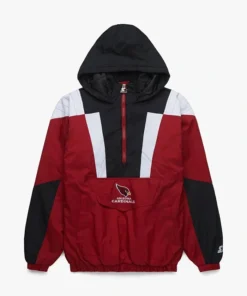 Homage X Starter Cardinals Pullover Hooded Jacket