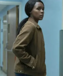 Homecoming Season 2 Cotton Fabric Brown Jacket