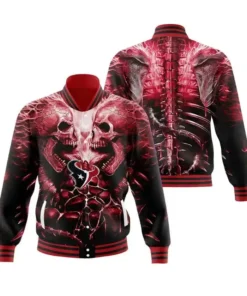 Houston Texans Varsity Bomber Jacket For Sale