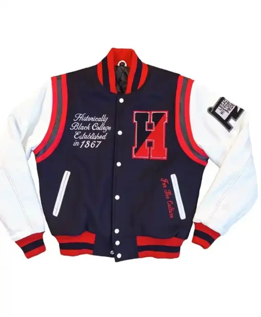 Howard University The Mecca Letterman Varsity Jacket