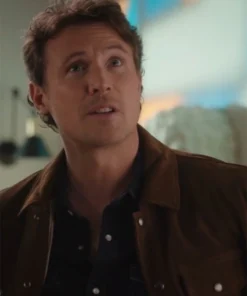 Hudson And Rex S06 John Reardon Brown Jacket