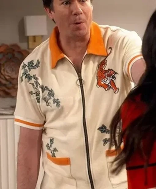 ICarly Jerry Trainor S03 Tiger Printed Shirt