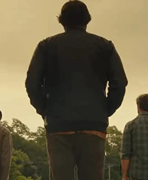 IT Chapter Two Bill Hader Black Leather Bomber Jacket
