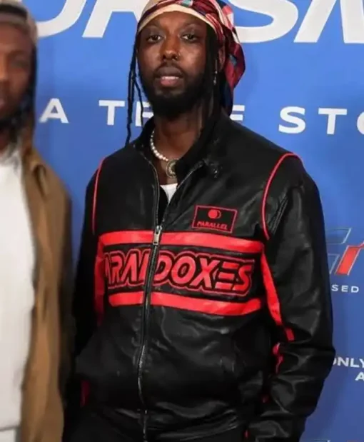 Ibrahim Kamara Gran Turismo Black Leather Jacket