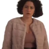 Ilana Glazer The Afterparty Faux Fur Jacket