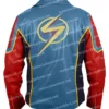 Iman Vellani TV Series Ms. Marvel Kamala Khan Real and PU Leather Red Blue Cosplay Costume Jacket