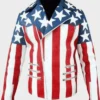 Independence Day 4 July USA Flag Jacket