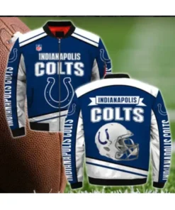Indianapolis Colts Bomber Jacket 2