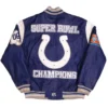 Indianapolis Colts Super Bowl Champion Varsity Jacket