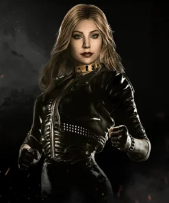 Injustice 2 Video Game Black Canary Biker Jacket