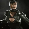 Injustice 2 Video Game Catwoman Black Leather Jacket