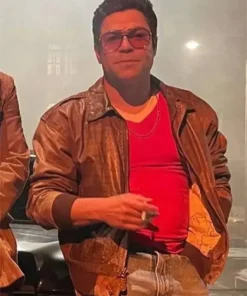 Inside Man 2023 Jeremy Luke Bomber Leather Jacket