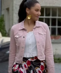 Irish Wish 2024 Ayesha Curry Pink Jacket