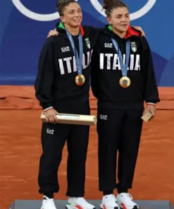 Italia Team Paris 2024 Uniform Black Tracksuit