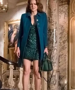 Ivy Pepper Gotham Blue Coat