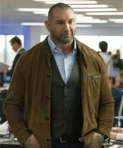 JJ My Spy Brown Suede Leather Jacket