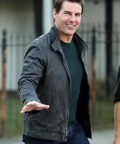 Jack Reacher 2 Tom Cruise Real Leather Jacket