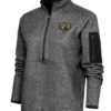 Jacksonville Jaguars Brody Grey Quarter Zip Jacket