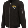 Jacksonville Jaguars Damian Black Bomber Jacket