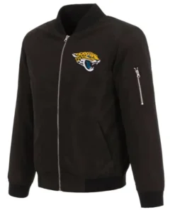 Jacksonville Jaguars Damian Black Bomber Jacket
