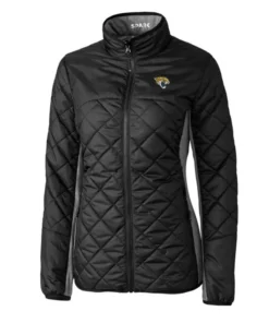 Jacksonville Jaguars Katherine Black Quilted Jacket