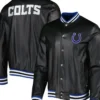 Jacob Indianapolis Colts Black Varsity Jacket