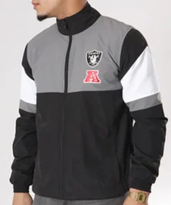 Jacob Las Vegas Raiders Full-Zip Track Jacket
