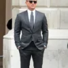 James Bond Spectre Grey Pinstripe Suit