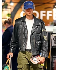 James Dean Death Cult Leather Black Jacket