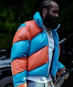 James Harden Full Zip-Up Puffer Jacket