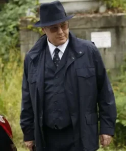 The Blacklist James Spader Cotton Fabric Blue Jacket