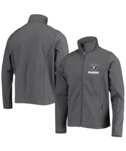 Jameson Las Vegas Raiders Grey Full-Zip Jacket