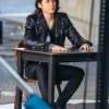WeCrashed 2022 Jared Leto Black Biker Leather Jacket
