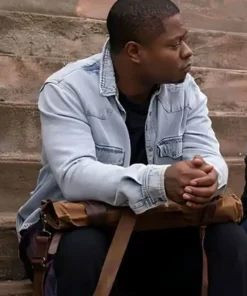 Jason Mitchell The Chi Trucker Blue Denim Jacket