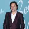 Javier Bardem Being The Ricardos Event Maroon Blazer