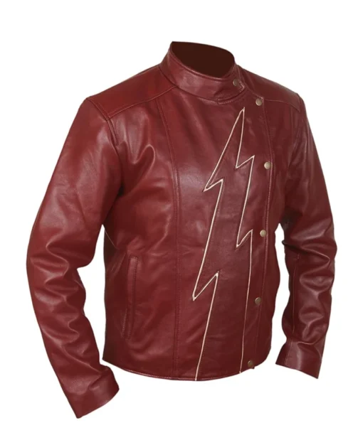 Jay Garrick The Flash TV Series Red Leather Jacket