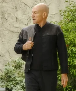 Jean-Luc Picard Star Trek Black Jacket
