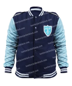 Jedidiah Goodacre Descendants Blue Varsity Jacket