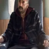 Jeffrey Dean Morgan The Walking Dead Season Plaid Coat sale