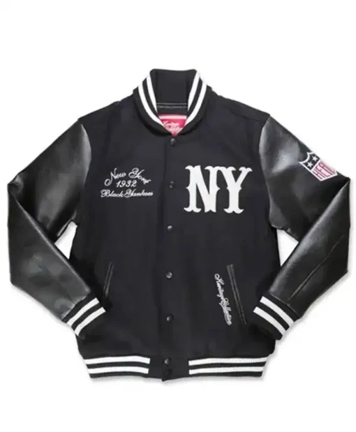 Jemmy New York Black Yankees Varsity Jacket