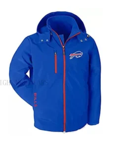 Jereme NFL Buffalo Bills Blue Full-Zip Jacket