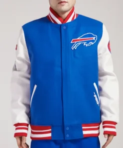 Jermain Buffalo Bills NFL Wool Varsity Jacket