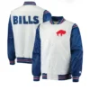 Jervis Buffalo Bills Blue and White Varsity Jacket