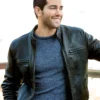 Jesse Metcalfe Chesapeake Shores Black Leather Jacket
