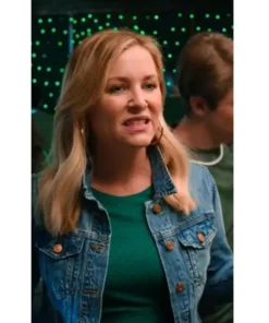 Jessica Capshaw Holidate Abby Blue Jean Jacket