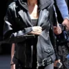 Jessica Chastain The 355 Mason Mace Black Leather Jacket