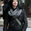 Jessica Jones Luke Cage Cafe Racer Leather Jacket