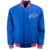 Jim Buffalo Bills Blue Full-Zip Bomber Jacket