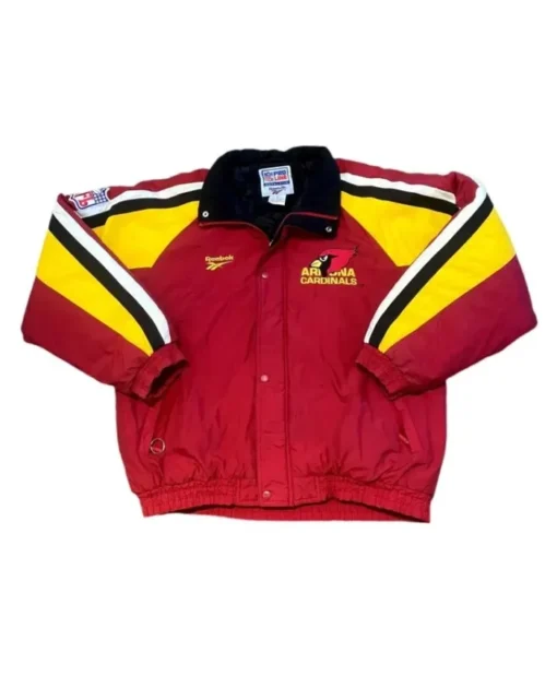 Jimmie Arizona Cardinals Vintage 90s Red Color Blocked Jacket
