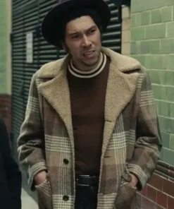 Joel Fry Cruella 2021 Wool Check Coat